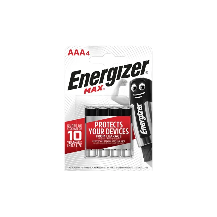 Energizer Pile MAX AAA - LR03  4 pièces