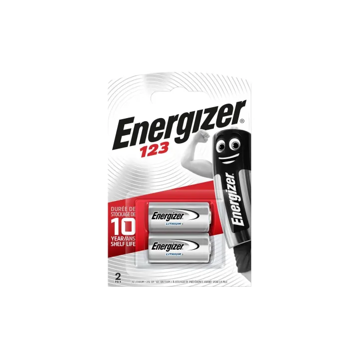 Energizer Pile Lithium 123 2 Pièce-s