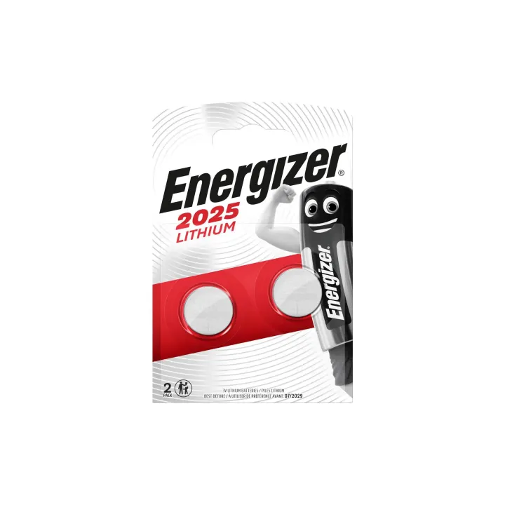 Energizer Pile bouton Lithium CR 2025 2 Pièce-s