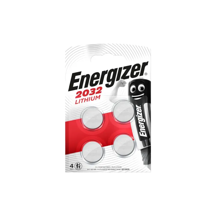 Energizer Pile bouton Lithium CR 2032 4 Pièce-s