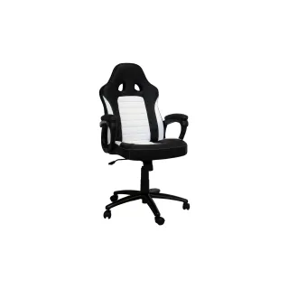 Racing Chairs Chaise de gaming CL-RC-BW Blanc-Noir