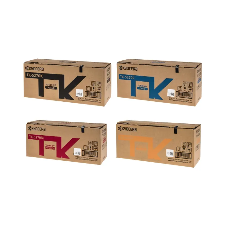 Kyocera Kits de toner TK-5270 noir-Cyan-Magenta-Yellow