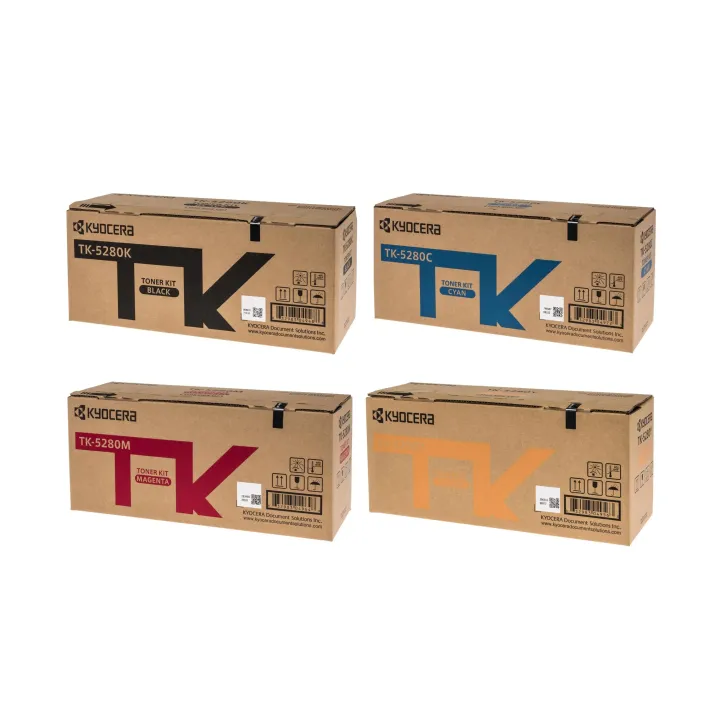 Kyocera Kits de toner TK-5280 noir-Yellow-Cyan-Magenta