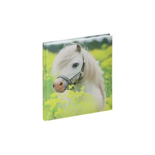 Pagna Album de poésie Poney Vert  Blanc