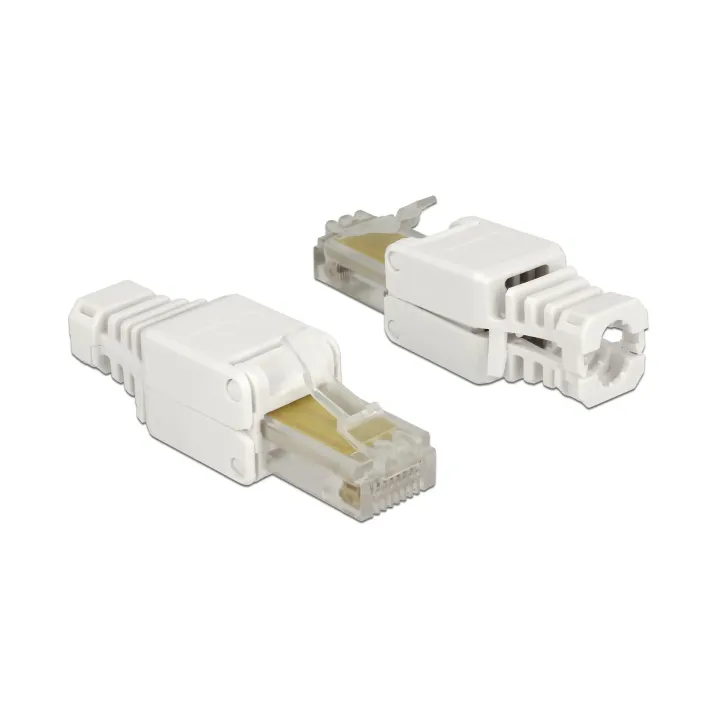 Delock Connecteur RJ45 Cat.5e UTP 2 pièces, sans outil