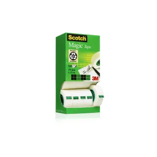 Scotch Ruban adhésif Scotch Magic Promo 19 mm x 33 m, Transparent