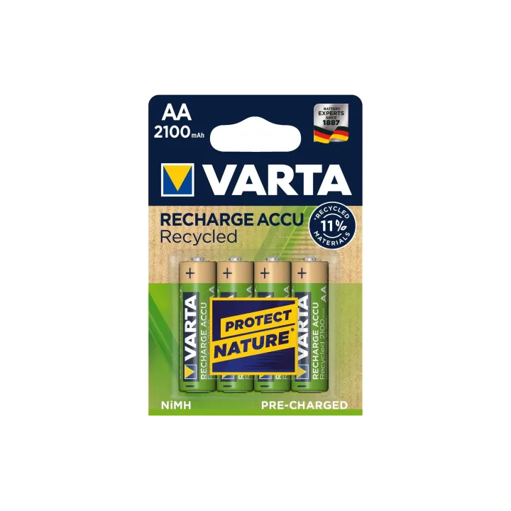 Varta Batterie Recharge Accu Recycled AA 2100 mAh 2100 mAh