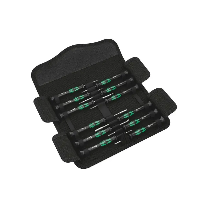 Wera Kraftform Micro 12 Electronics 1, 12 pièces