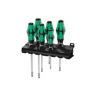 Wera Jeux de tournevis Kraftform 334-6 Rack