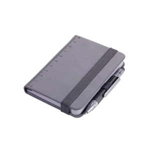 Troika Carnet de notes LILIPAD LILIPUT A7, Vierge, Gris