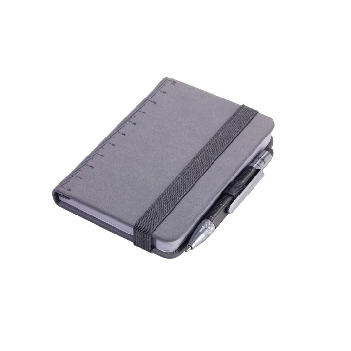 Troika Carnet de notes LILIPAD LILIPUT A7, Vierge, Gris