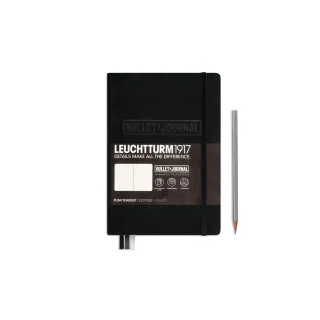 Leuchtturm Carnet de notes B5, Pois, Noir