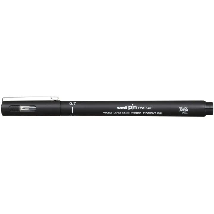 Uni Fineliner PIN 0.7 mm, Noir