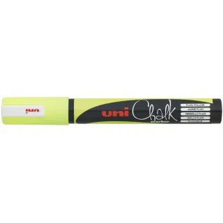 Uni Marqueur craie liquide Uni CHALK 1.8-2.5 mm Jaune fluo