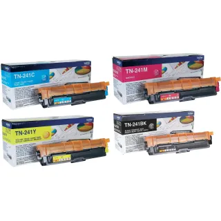 Brother Kits de toner TN-241 noir-Cyan-Magenta-Yellow