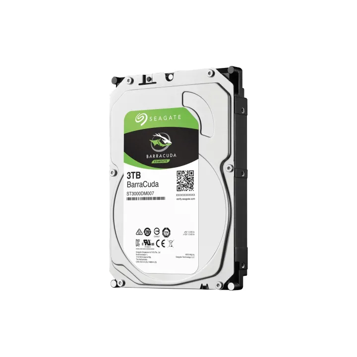 Seagate Disque dur BarraCuda 3.5 SATA 3 TB