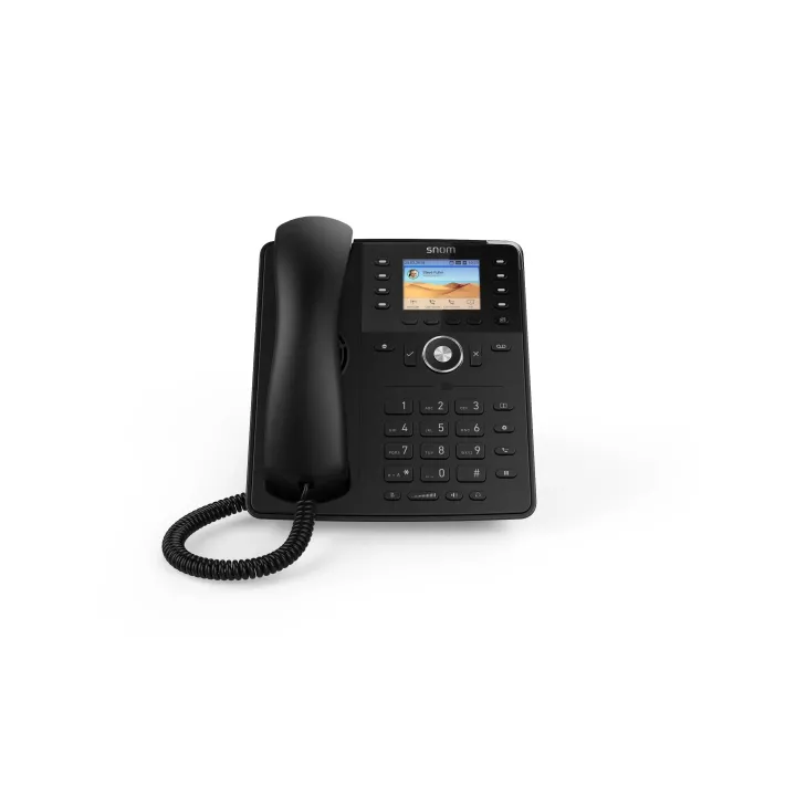 snom Téléphone de bureau D735 Noir