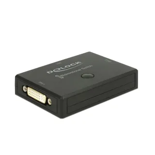 Delock Commutateur DVI 2in-1Out, 1in-2Out 4K-30Hz