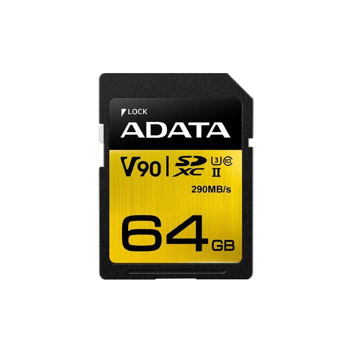 ADATA Carte SDXC Premier ONE UHS-II 64 GB