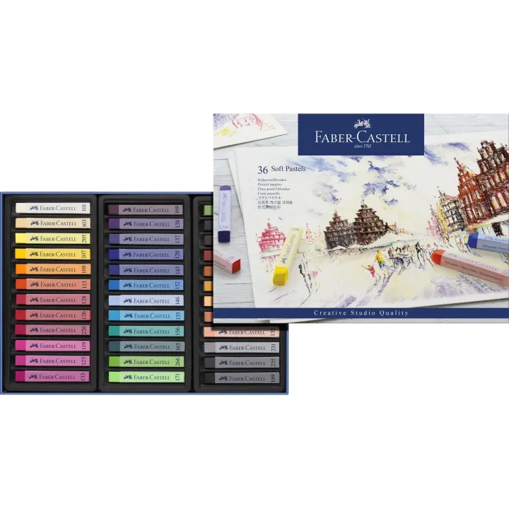 Faber-Castell Pastel Soft 36 pièces