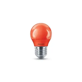 Philips Lampe LED colorée P45 E27 RED