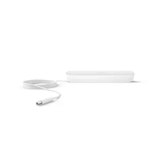 Philips Hue White & Col. Amb. Play Lightbar base blanche + adaptateur secteur