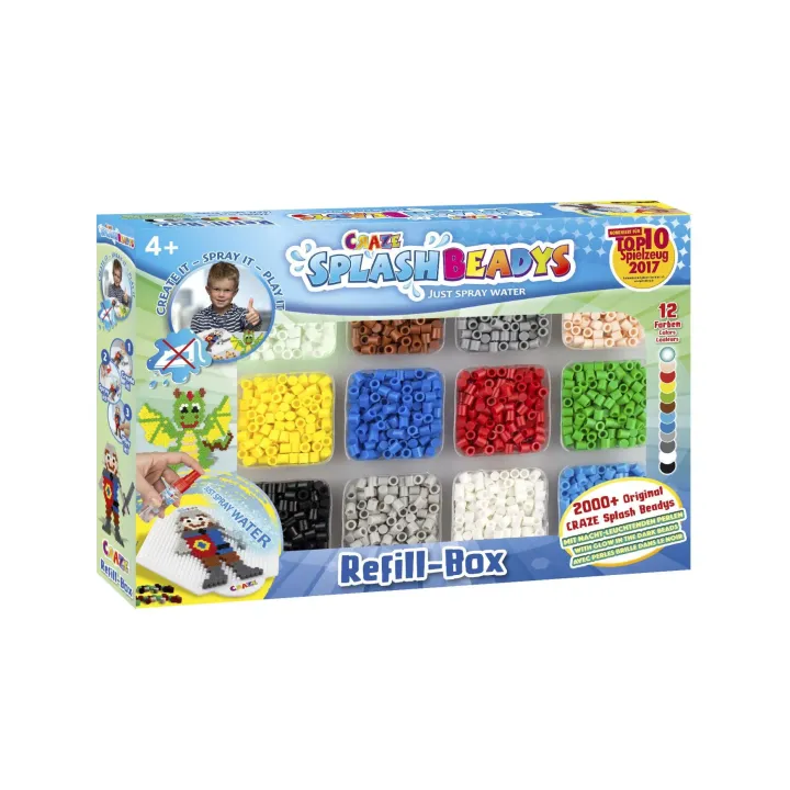 Craze Splash Beadys Refill Set Boys Multicolore