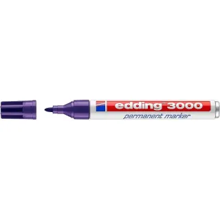 edding Marqueur indélébile 3000 violet