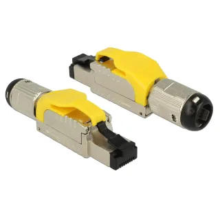 Delock Connecteur RJ45 Cat. 6A Montage sur site, 1 pièce