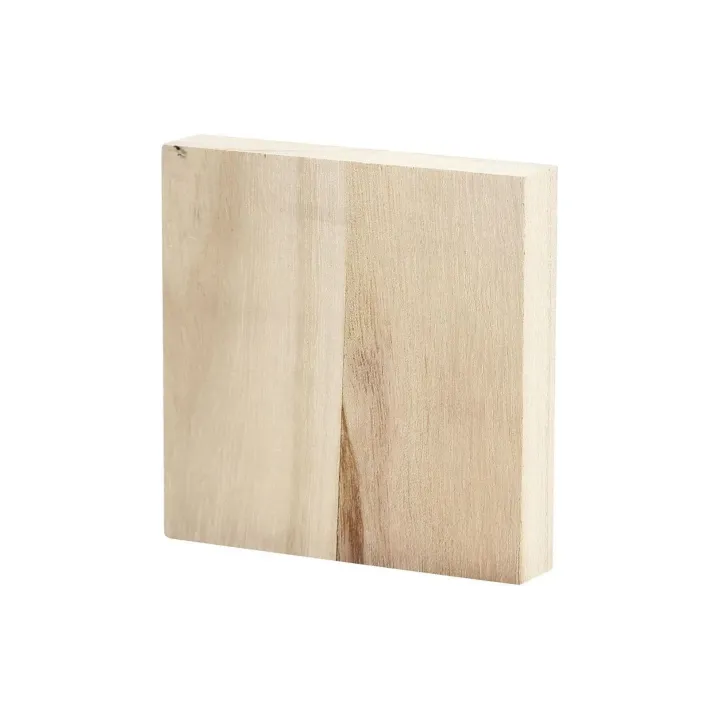 Creativ Company Article en bois 9.6 x 9.6 cm Plaque carrée