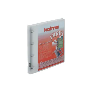 Kolma Classeur à anneaux Vario A4 XL KolmaFlex 2 cm, Transparent