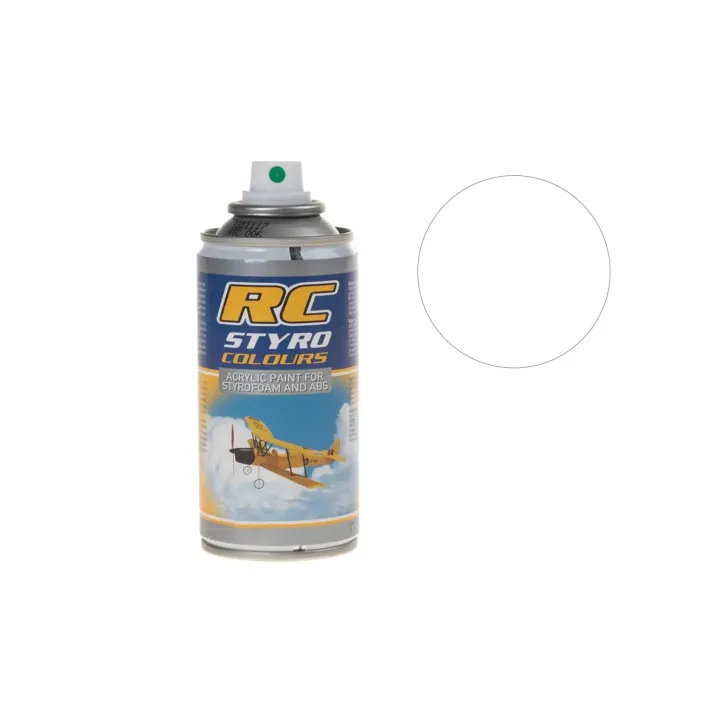 Ghiant Aérosol pour plastique RC STYRO Vernis brillant 002 150ml