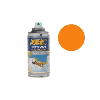 Ghiant Aérosol pour plastique RC STYRO Orange 022 150 ml