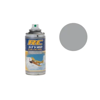 Ghiant Aérosol pour plastique RC STYRO Argent 810 150 ml