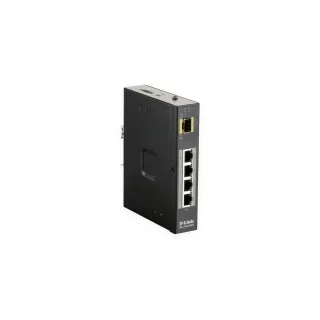 D-Link Switch PoE+ sur rail DIS-100G-5PSW 5 Port