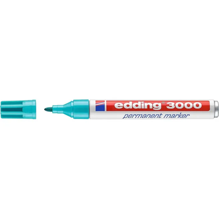 edding Marqueur indélébile 3000 turquoise