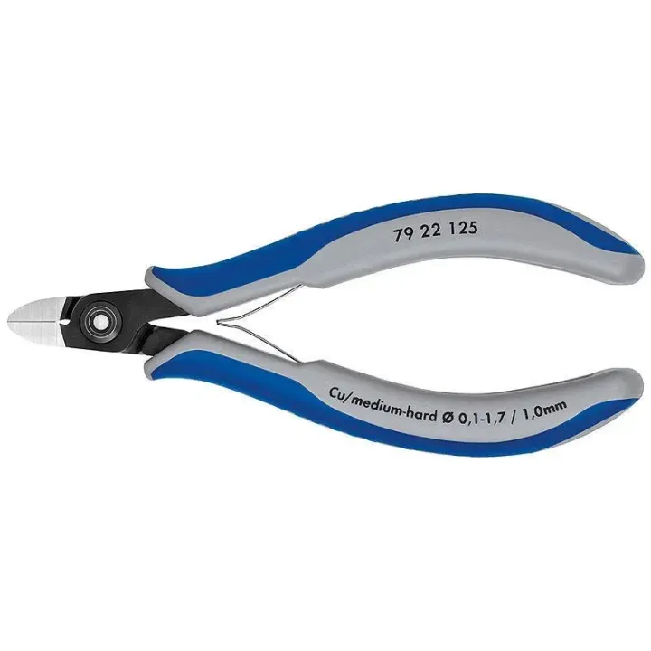 Knipex Pinces coupantes diagonales de précision tête ronde, 125 mm