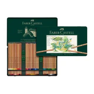 Faber-Castell Crayons de couleur Pitt Pastel Étui métallique de 60