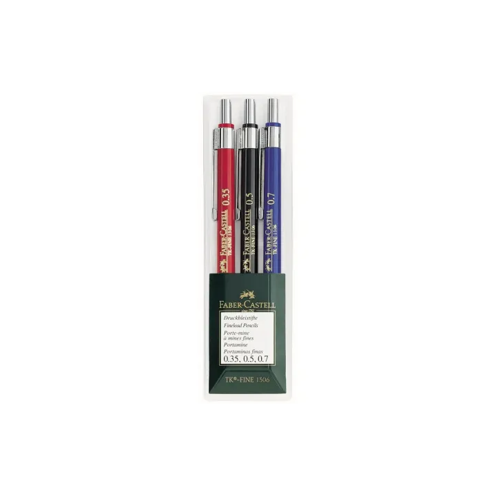 Faber-Castell Porte-mines Faber-Castell TK-Fine 1306 Étui de 3