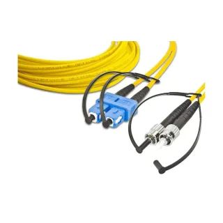 Lightwin Câble patch à fibre optique Singlemode SC – ST, OS2, Duplex, 1 m