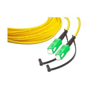 Lightwin Câble patch à fibre optique SC-APC-SC-APC, Singlemode, Simplex, 1m