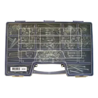 ferronorm Vis à métal Étui, 560 pièces