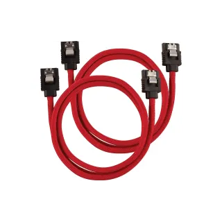 Corsair Câble SATA3 Premium Set Rouge 60 cm