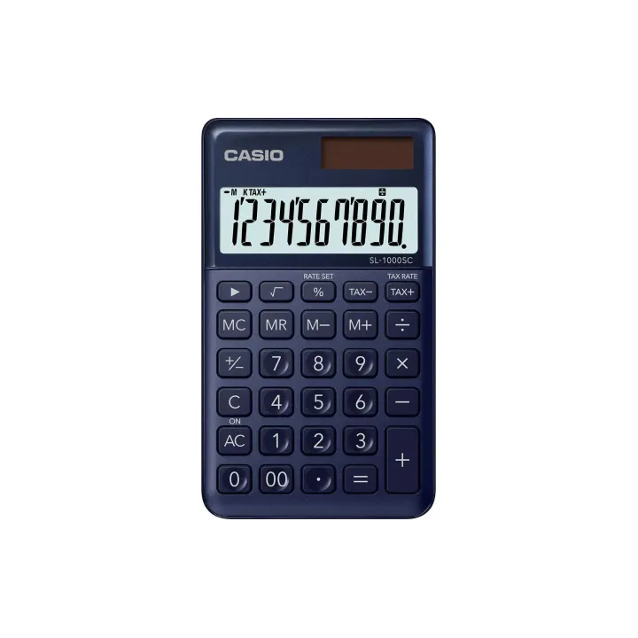 Casio Calculatrice CS-SL-1000SC-NY bleu foncé