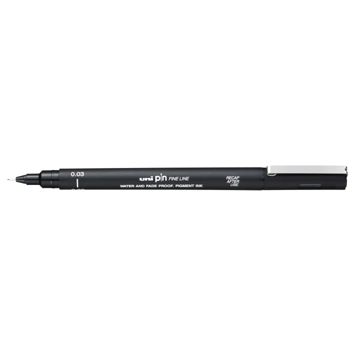 Uni Fineliner PIN 0.03 mm, Noir