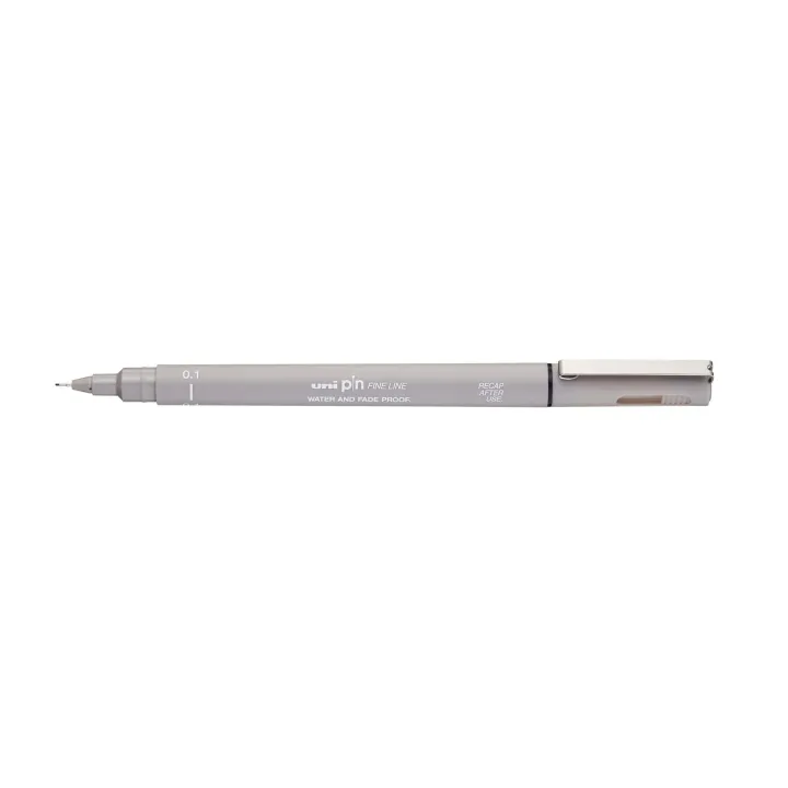 Uni Fineliner PIN 0.1 mm, Gris clair