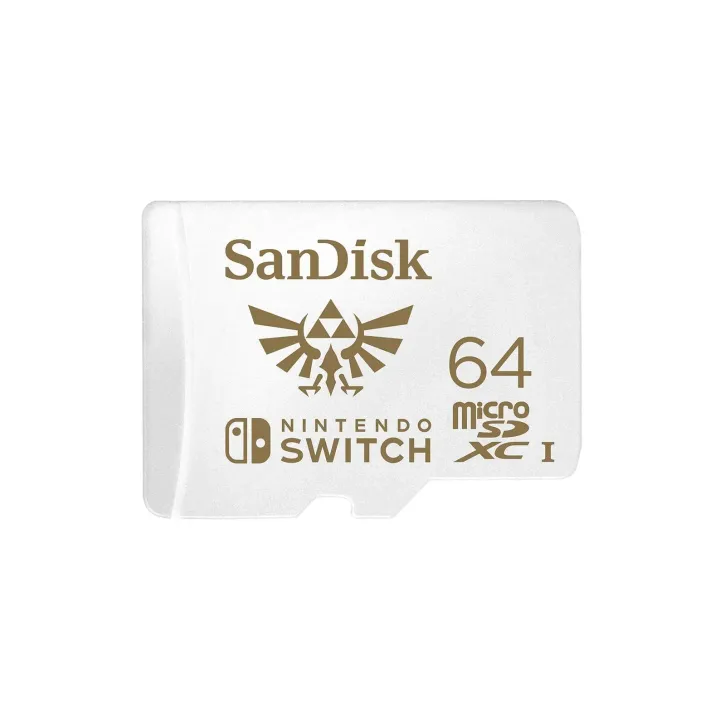 SanDisk Carte microSDXC Nintendo Switch U3 64 GO