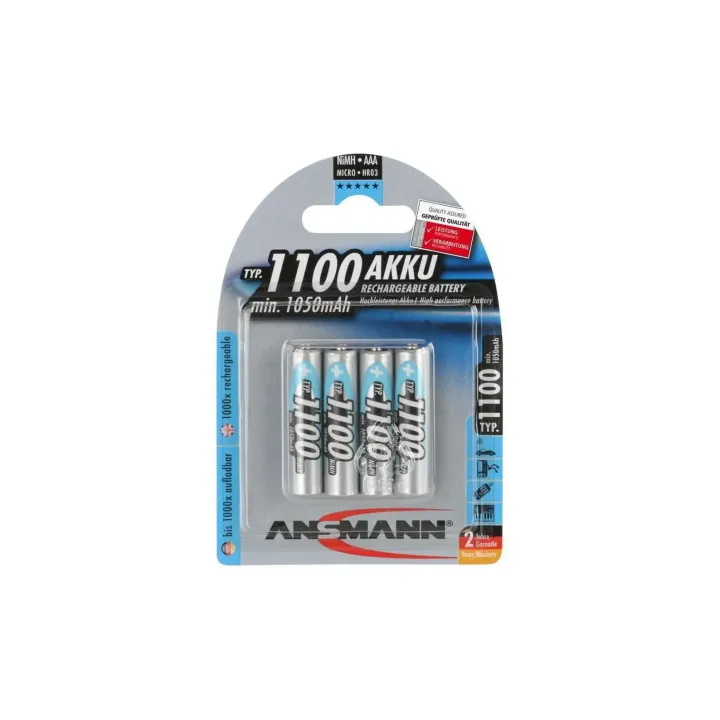 Ansmann Batterie 4x AAA 1050 mAh