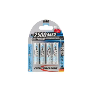 Ansmann Batterie 4x AA 2400 mAh