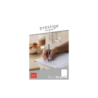 ELCO Bloc-notes Prestige A4 Blanc, 50 feuilles